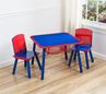 Obrázek z Dětský stůl s židlemi modro-červený