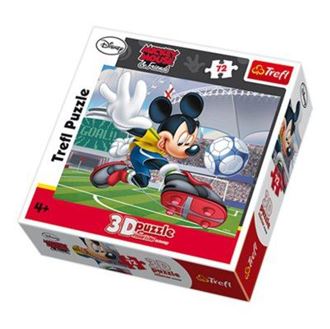 Obrázek z Mickey Mouse puzzle Trefl 3D