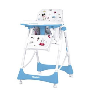 Obrázek z Dětská jídelní židlička Modesto - Baby blue