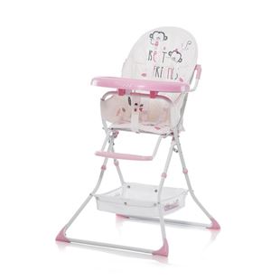Obrázek Dětská jídelní židlička Maggy - Růžová