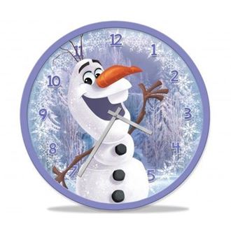 Obrázek z Nástěnné hodiny Frozen Ledové království - Olaf 25 cm