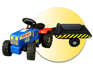 Obrázek Vlečka ke šlapacímu traktoru
