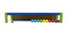Obrázek z Dětská magnetická tabule 4v1 barevná - výška 116 cm 