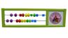 Obrázek z Dětská otočná magnetická tabule 3v1 barevná - výška 89 cm