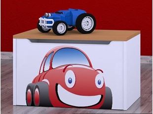 Obrázek Dětská komoda na hračky - auto buk