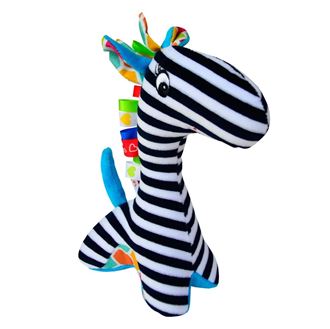Obrázek z Edukační hračka s chrastítkem - Žirafa
