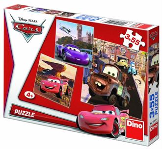 Obrázek z Puzzle 3x55 dílků Cars
