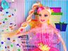 Obrázek z Panenka typu Barbie 29cm + 17 ks šatiček