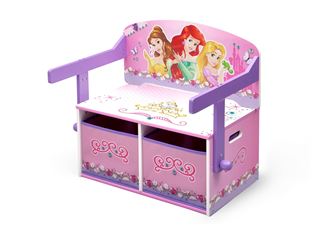 Obrázek z Dětská lavice s úložným prostorem Princess