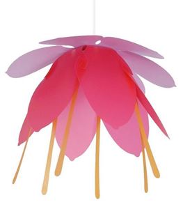Obrázek Dětská lampa květ fuchsia 