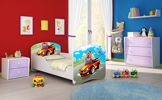 Obrázek z Dětská postel - Závodní auto