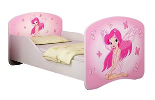 Obrázek Dětská postel - Růžová víla