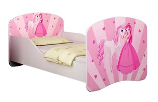 Obrázek Dětská postel - Princezna s poníkem