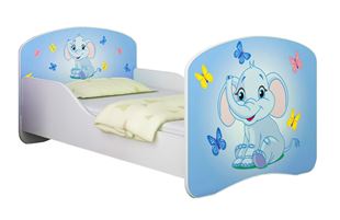 Obrázek Dětská postel - Modrý sloník