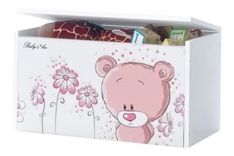 Obrázek z Truhla na hračky - Růžový medvídek