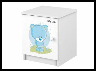 Obrázek z Noční stolek Modrý medvídek