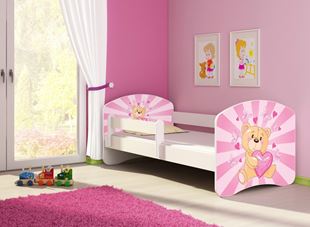 Obrázek Dětská postel - Růžový Teddy medvídek 2