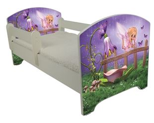 Obrázek Dětská postel Oskar Zvonková víla 140x70 cm - Norská borovice