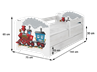 Obrázek z Dětská postel Oskar Traktor 140x70 cm - Bílá
