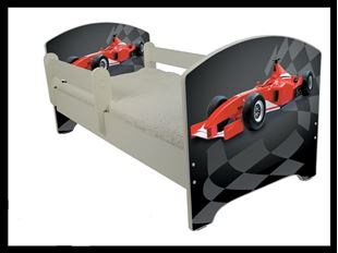 Obrázek Dětská postel Oskar Formule 160x80 cm - Norská borovice