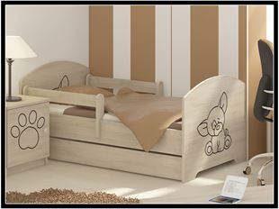Obrázek Dětská postel Oskar Čivava 160x80 cm - Dub Sonoma