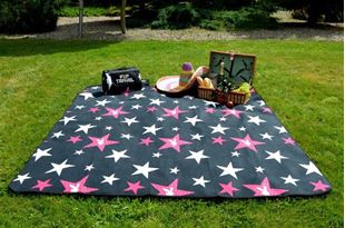 Obrázek  Pikniková deka  - Hvězdy