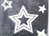 Obrázek z Dětský koberec STARLIGHT šedá/bílá 100x160 cm