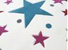Obrázek z Dětský koberec STARS krémová/multicolor 80x150 cm