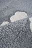 Obrázek z Dětský koberec Mráčky stříbrno-šedý 120x180cm
