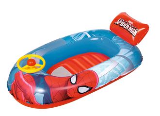 Obrázek z Dětský nafukovací člun s volantem - Spiderman