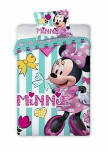 Obrázek Dětské povlečení Minnie Mouse 084 100x135 cm