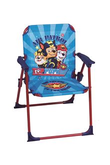 Obrázek z Dětská campingová židlička Tlapková patrola - Modrá