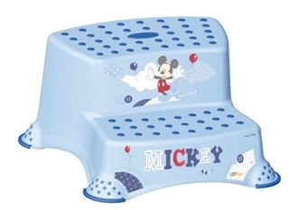 Obrázek z Stolička - schůdky s protiskluzovou funkcí - Mickey Mouse - modrá