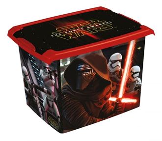 Obrázek z Box na hračky, dekorační  Star Wars  20,5 l - černý