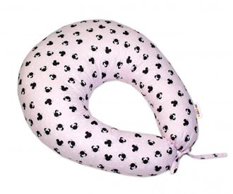 Obrázek z Bavlněný kojící polštář - Minnie růžové