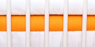 Obrázek z Jersey prostěradlo oranžové 120x60 cm
