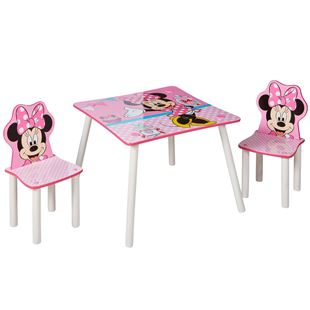 Obrázek Dětský stůl s židlemi Minnie Mouse