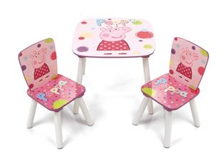 Obrázek Dětský stůl s židlemi Peppa Pig