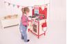 Obrázek z Dřevěná dětská kuchyňka červená