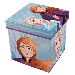 Obrázek Dětský taburet s úložným prostorem Frozen