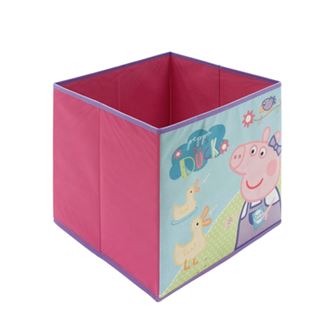 Obrázek z Dětský látkový úložný box Prasátko Peppa