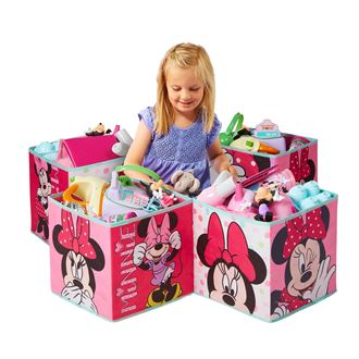 Obrázek z Čtyři úložné boxy - Minnie Mouse