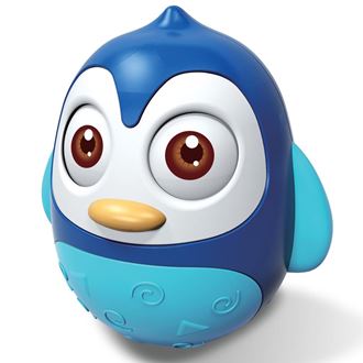Obrázek z Kývací hračka Baby Mix tučňák modrý