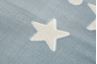 Obrázek z Dětský koberec hvězdy - modrá-bílá 120x180cm