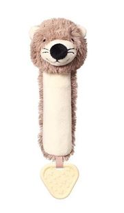 Obrázek Plyšová pískací hračka Otter Maggie Vydra, béžovo-hnědá