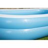 Obrázek z Dětský nafukovací bazén rodinný 262x175x51 cm modrý