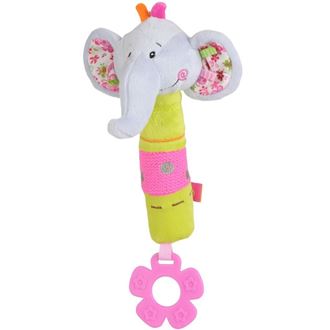 Obrázek z Plyšová pískací hračka s kousátkem sloník