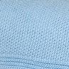 Obrázek z Bavlněná deka, dečka pletená, BASIC, 80x90cm, Baby Nellys - modrá