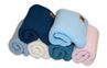 Obrázek z Bavlněná deka, dečka pletená, BASIC, 80x90cm, Baby Nellys - modrá