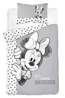 Obrázek z Dětské povlečení Myška Minnie s puntíky 135x100 cm
